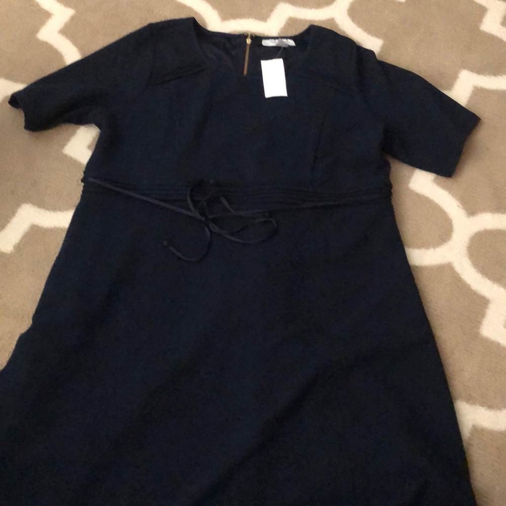 NWT Motherhood maternity navy dress